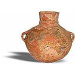 Fotografía de una vasija de cerámica neolítica